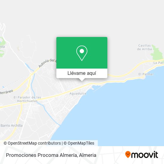 Mapa Promociones Procoma Almería