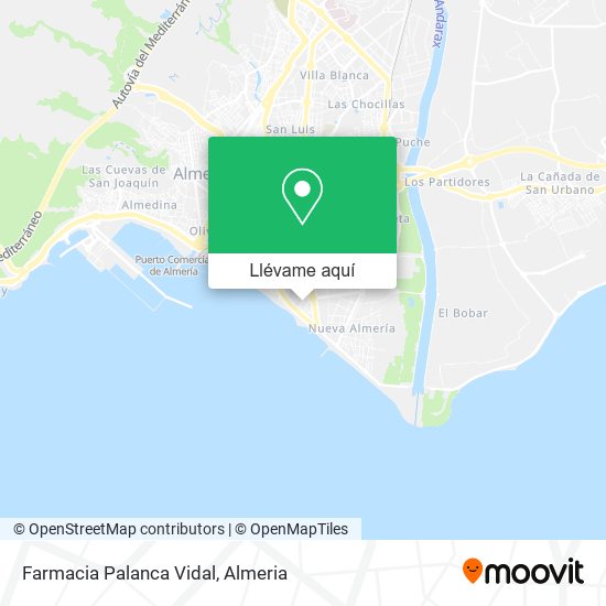 Mapa Farmacia Palanca Vidal