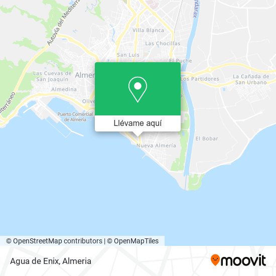 Mapa Agua de Enix