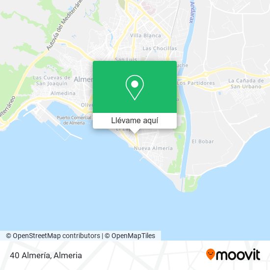 Mapa 40 Almería
