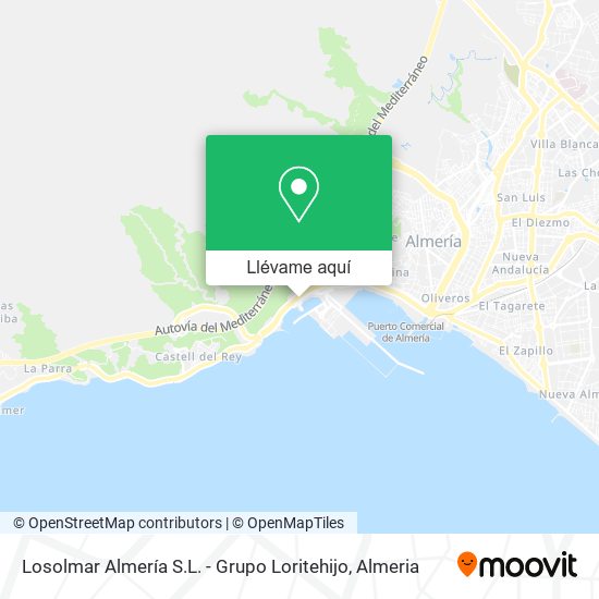 Mapa Losolmar Almería S.L. - Grupo Loritehijo