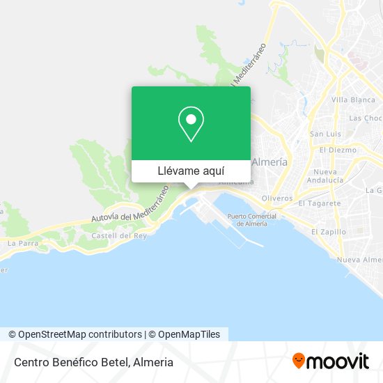 Mapa Centro Benéfico Betel