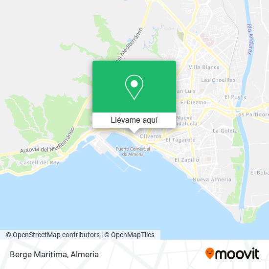 Mapa Berge Maritima