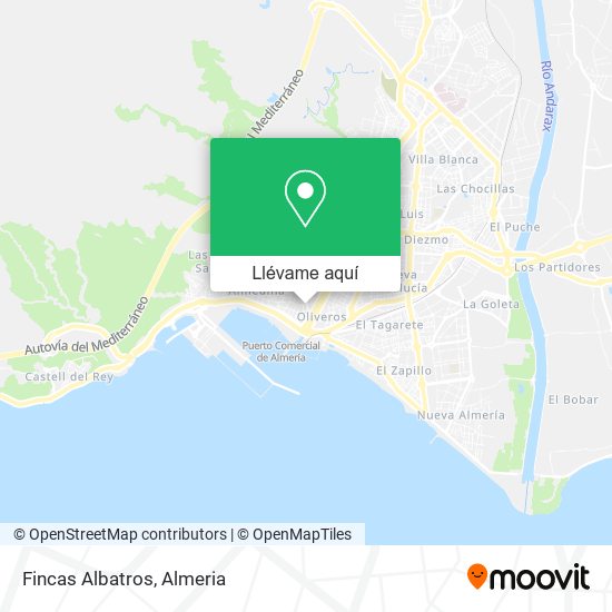 Mapa Fincas Albatros