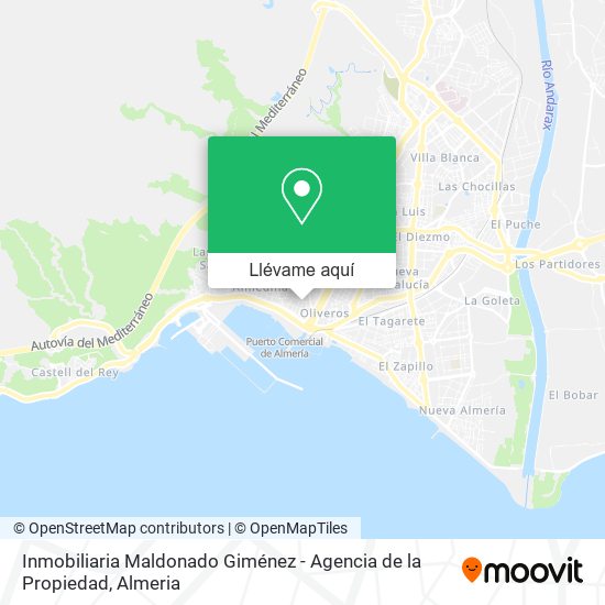 Mapa Inmobiliaria Maldonado Giménez - Agencia de la Propiedad