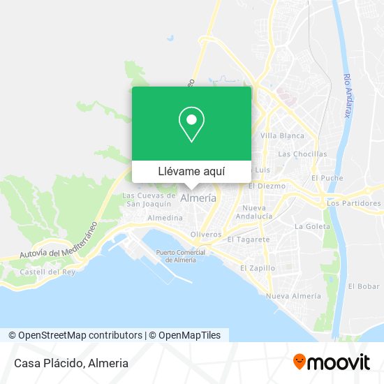 Mapa Casa Plácido