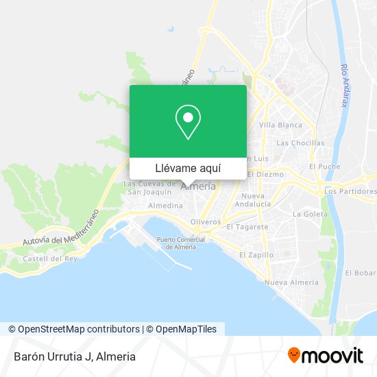 Mapa Barón Urrutia J