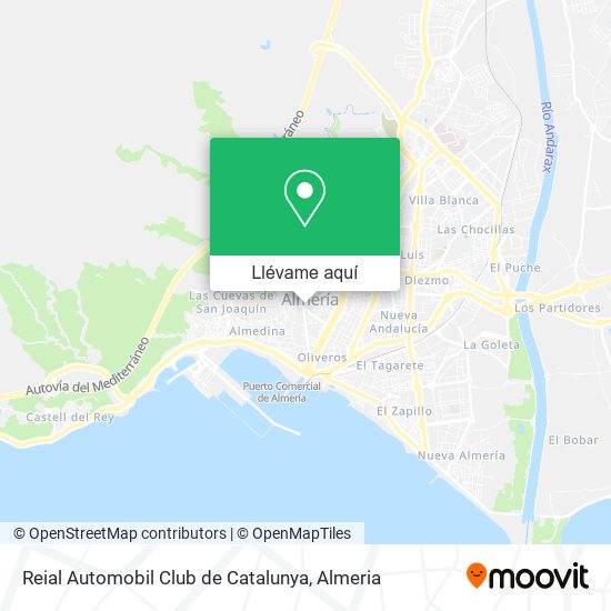 Mapa Reial Automobil Club de Catalunya