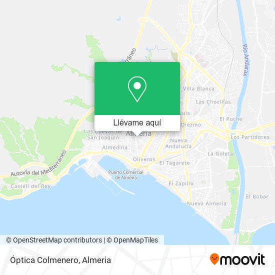 Mapa Óptica Colmenero