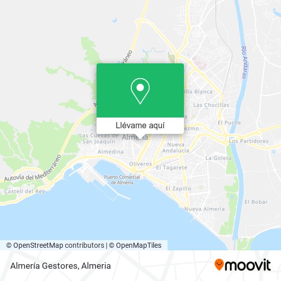 Mapa Almería Gestores