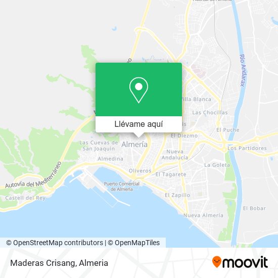 Mapa Maderas Crisang