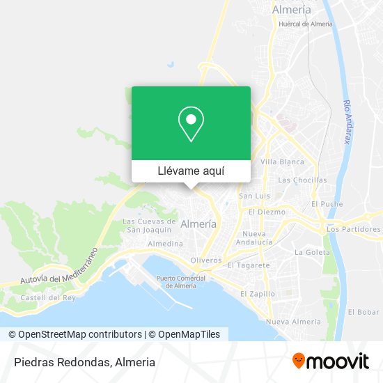 Mapa Piedras Redondas