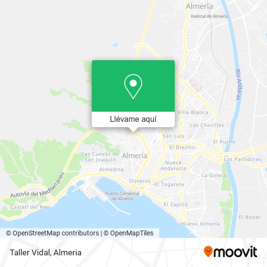 Mapa Taller Vidal