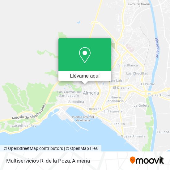 Mapa Multiservicios R. de la Poza