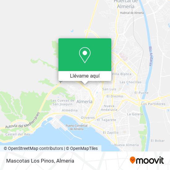 Mapa Mascotas Los Pinos