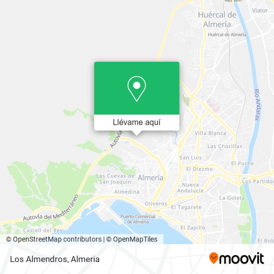 Mapa Los Almendros