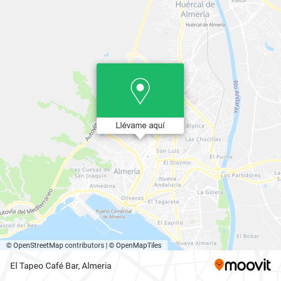 Mapa El Tapeo Café Bar