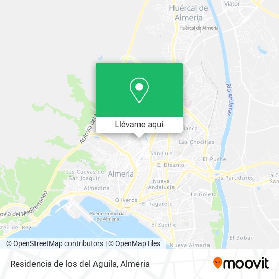 Mapa Residencia de los del Aguila