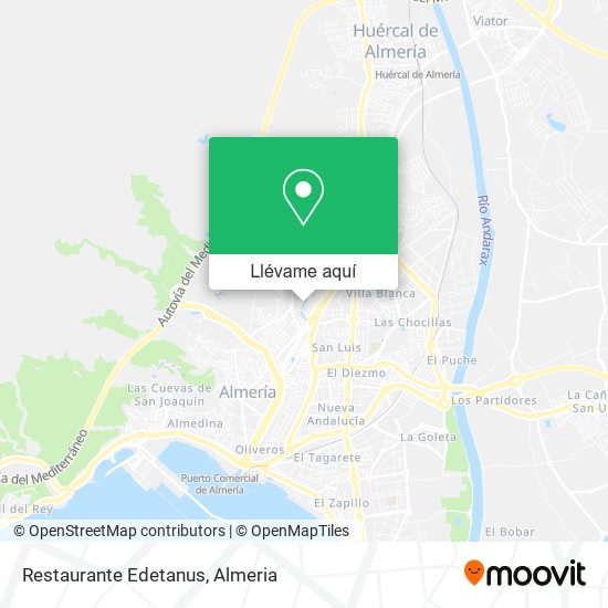 Mapa Restaurante Edetanus