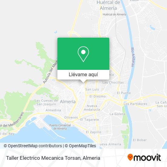 Mapa Taller Electrico Mecanica Torsan