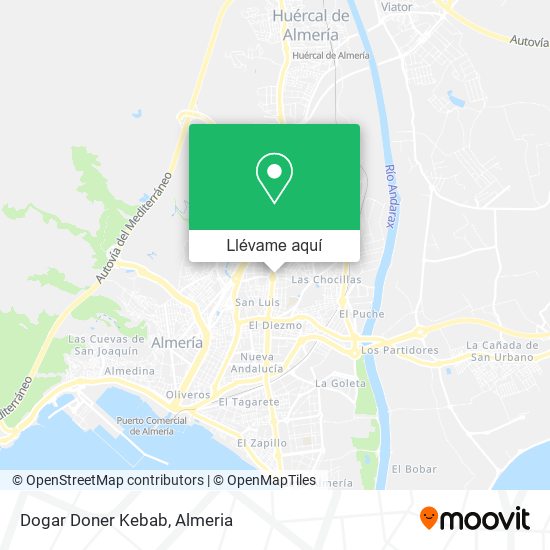 Mapa Dogar Doner Kebab