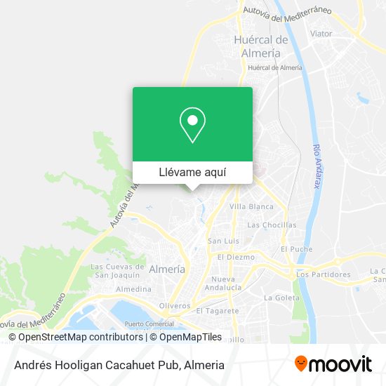 Mapa Andrés Hooligan Cacahuet Pub