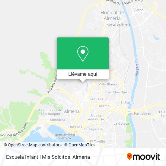 Mapa Escuela Infantil Mis Solcitos