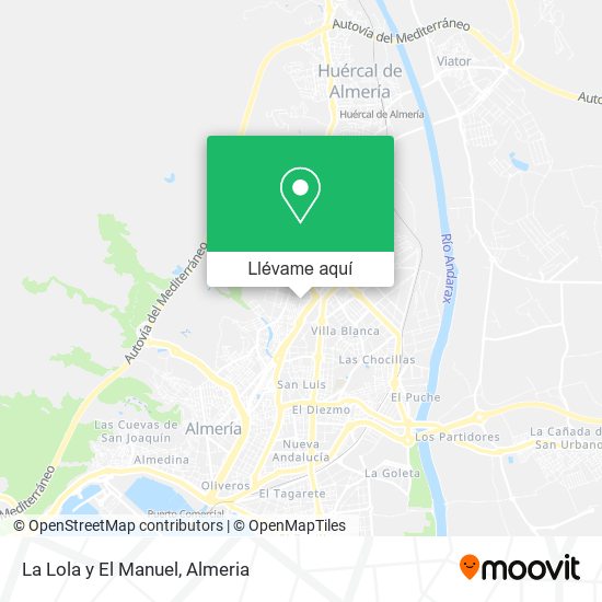 Mapa La Lola y El Manuel