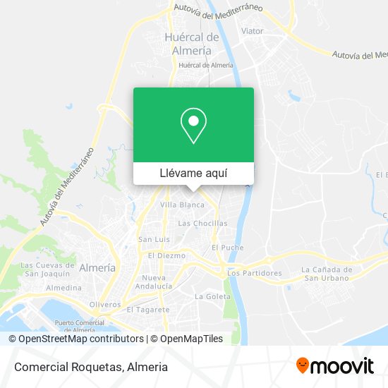 Mapa Comercial Roquetas