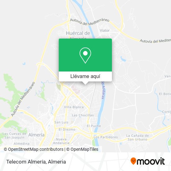 Mapa Telecom Almería