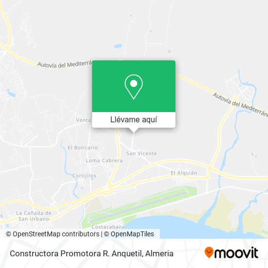 Mapa Constructora Promotora R. Anquetil