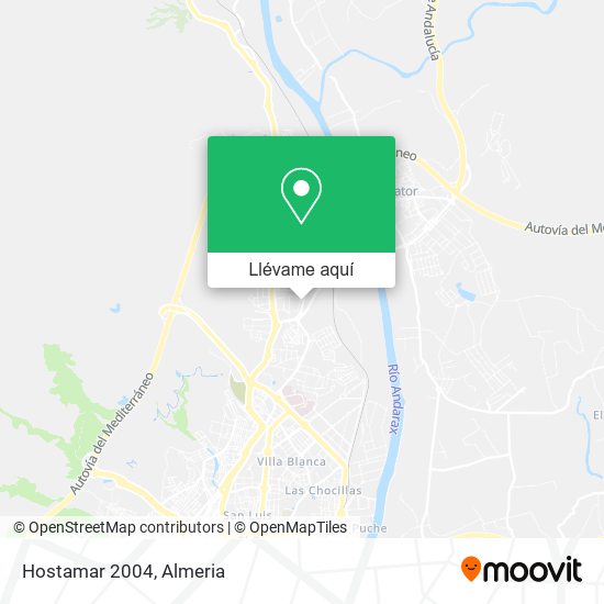 Mapa Hostamar 2004