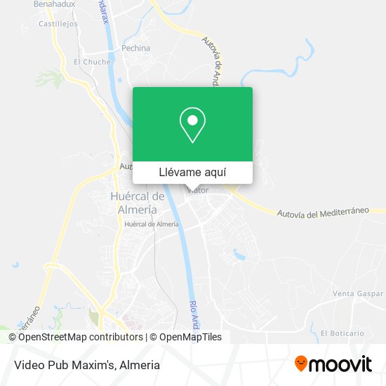 Mapa Video Pub Maxim's