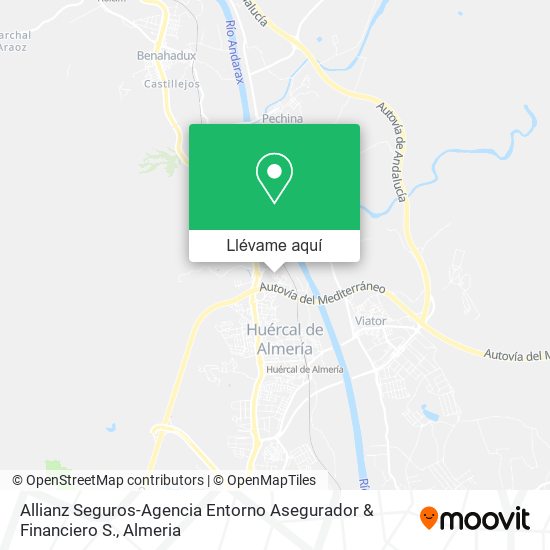Mapa Allianz Seguros-Agencia Entorno Asegurador & Financiero S.