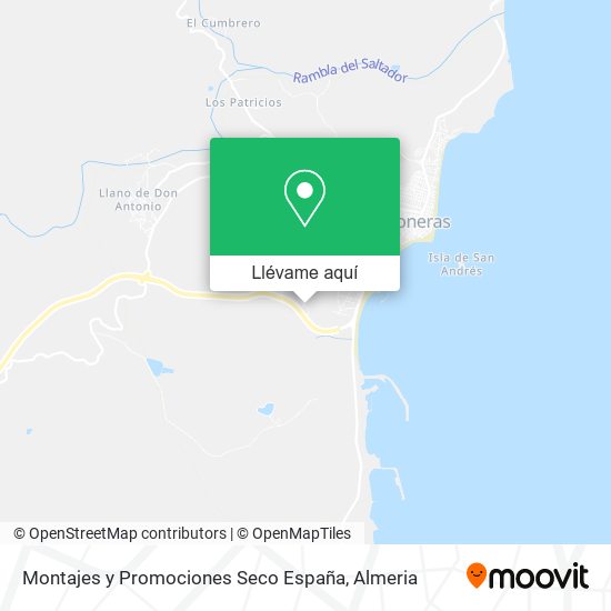 Mapa Montajes y Promociones Seco España