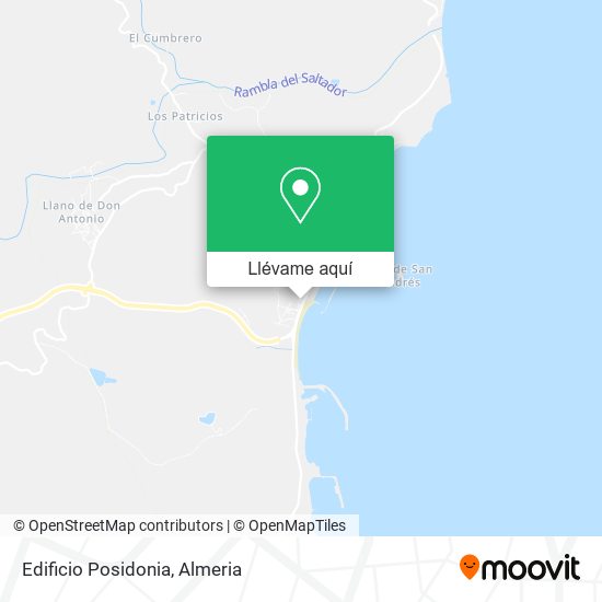 Mapa Edificio Posidonia