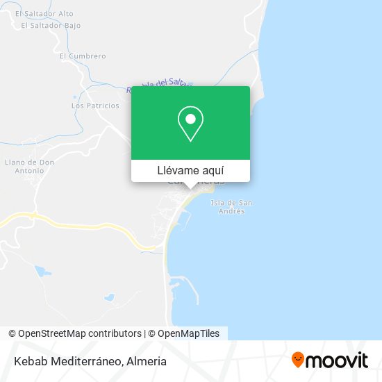 Mapa Kebab Mediterráneo