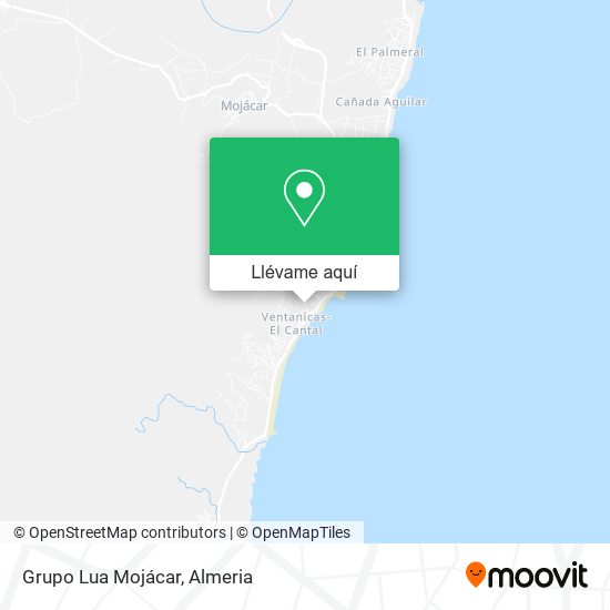 Mapa Grupo Lua Mojácar