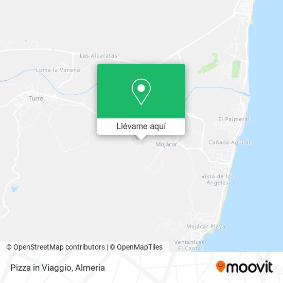 Mapa Pizza in Viaggio