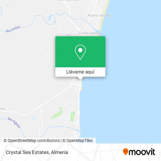 Mapa Crystal Sea Estates