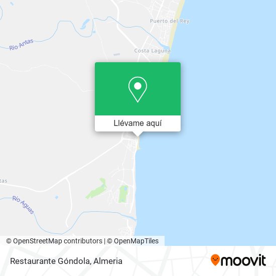 Mapa Restaurante Góndola