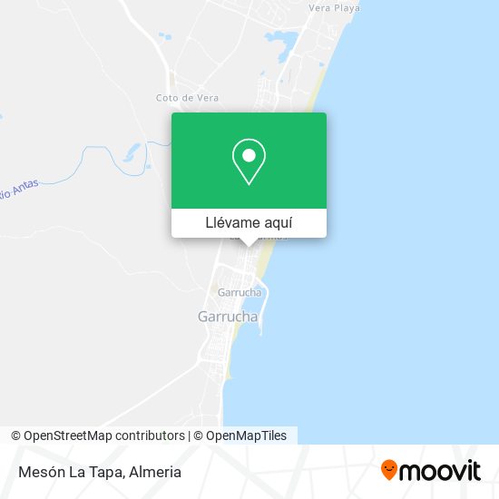 Mapa Mesón La Tapa
