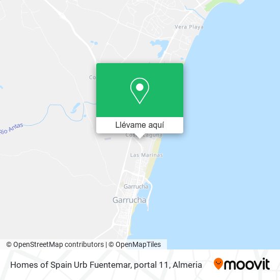 Mapa Homes of Spain Urb Fuentemar, portal 11