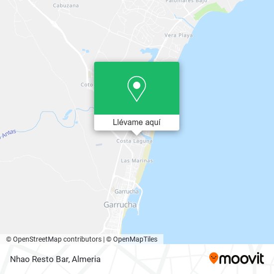 Mapa Nhao Resto Bar