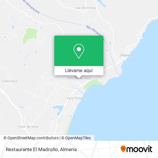 Mapa Restaurante El Madroño