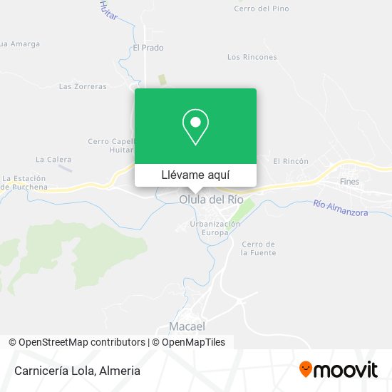 Mapa Carnicería Lola