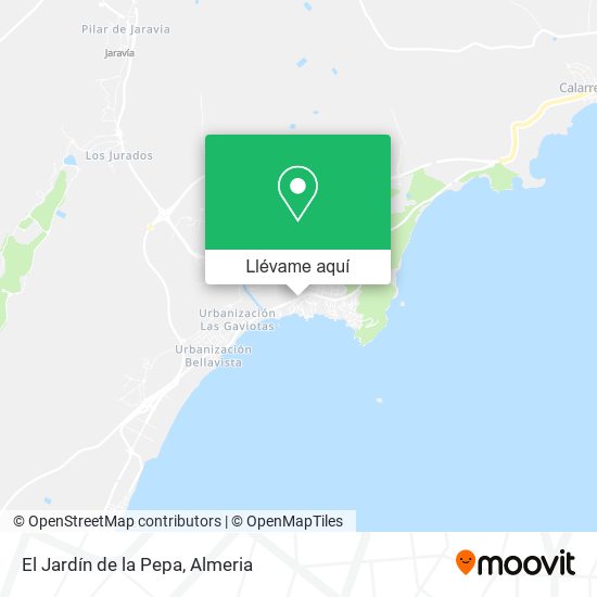 Mapa El Jardín de la Pepa