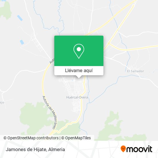 Mapa Jamones de Hijate