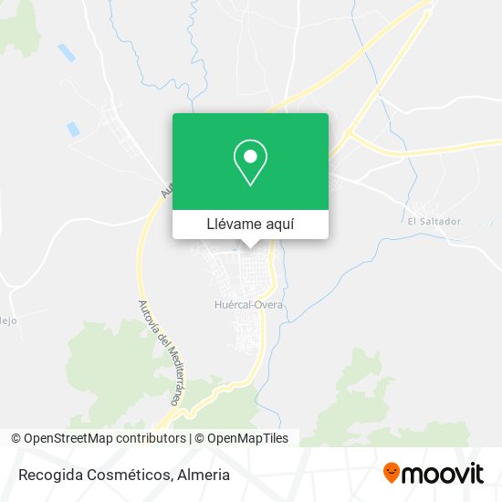 Mapa Recogida Cosméticos