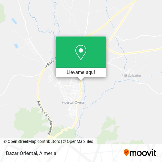 Mapa Bazar Oriental